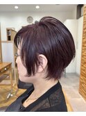 大人美人ショート。トステアカラーでツヤツヤ！［川越駅］