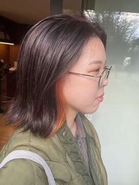 アーティザナル ニノミヤ(artisanale) 透け感オレンジカラー