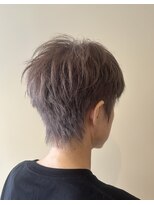 シリ アンド ブラント(siri and brunt)&nbsp;【グレージュスパイキーショート】白髪ぼかしカラー