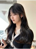 韓国風レイヤーカット【渋谷/表参道/Merak/髪質改善/縮毛矯正】