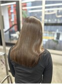 毛髪整形水素ケアストレート＋カット＋tr/髪質改善