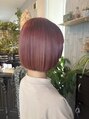 ヘアーデザインフアリ(Hair design fuari)&nbsp;ショートボブが得意なスタイリストブリーチ＆ピンク系