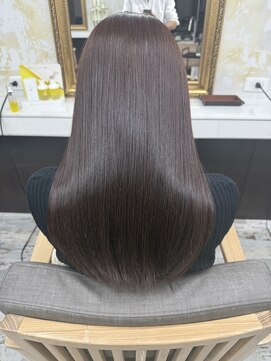 ラング(Rang) 髪質改善カラーで作るピンクブラウン