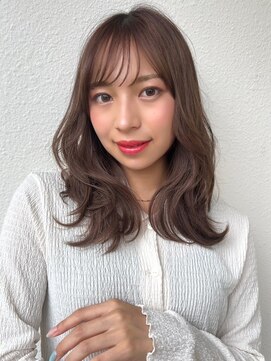 カバーヘア ブリス 戸田公園西口店(COVER HAIR bliss) ゆるふわパーマ×透明感ココアベージュ/デジタルパーマp戸田公園