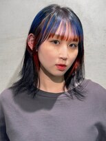 オジョマノ(OjOmano)&nbsp;〈h4〉ケアブリーチインナーカラーダブルカラー髪質改善20代30代