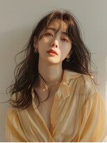 メルカ 天王寺(melca.) レイヤーカット/顔まわりカット/韓国ヘア/ロングレイヤー