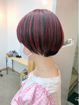 キューズ クラブ(cuz KLUB) 【cuzKLUB】マッシュショート×コントラストカラー 池袋