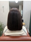 髪質改善カラー×透明感