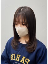 ウィーブ 成田店(Weve)&nbsp;イメチェン/ピンクベージュ/アンブレラカラー/前髪/成田