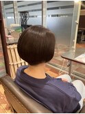 襟足スッキリ白髪ぼかし【佐賀美容室】