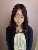 ニカ(NICA) 【NICA】ワインレッド×ミディアムレイヤー :北村