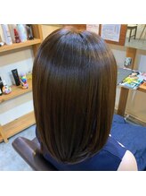茨木◎ボブにも最適な髪質改善ストレート＆トリートメントで自然な艶髪に