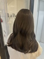 ラボヌールヘアーレーヴ 池袋店(La Bonheur hair reve)&nbsp;オリーブベージュ/透明感カラー/ブリーチなし/佐藤