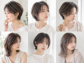 シエル 大名店(CIEL)の写真/『自然体で似合う白髪カバー』透明感と柔らかさ【大名】