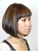 クールとキュートをダブルで体験ボブスタイル！