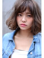 ミラバイグリーン(Mira by green)&nbsp;silky gray ash×ハイライトmix Bob