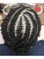 髪こうぼう&nbsp;コーンロウ♪