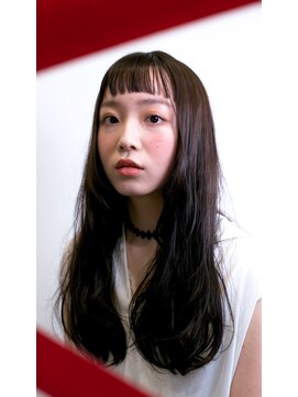 ハトハ(hatoha) ワイドバングにゆるふわカール