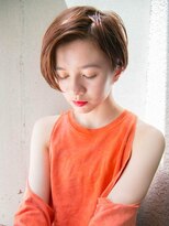 ルティア(Lutia) 夏ショート 似合わせカット アシメ サマーブラウン