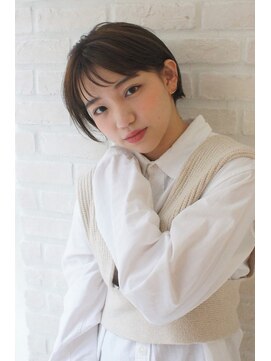 オルゴ(orgo) シースルーバングのアンニュイショート