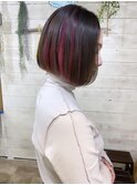TAL'KE武庫之荘/インナーカラー×ローズピンク_2