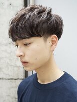 エリマ 調布(elima)&nbsp;ツーブロック無造作パーママッシュ 簡単スタイリング コンマヘア