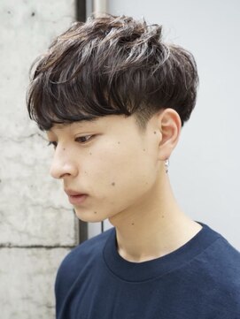 エリマ 調布(elima) ツーブロック無造作パーママッシュ 簡単スタイリング コンマヘア