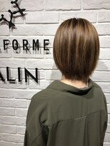 ヘア スパ ビューティー エールフォルム(HAIR SPA BEAUTY YELLFORME)&nbsp;シークレットハイライト×艶感ベージュ