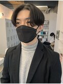 ◇センターパート 韓国ヘア ニュアンスパーマ 