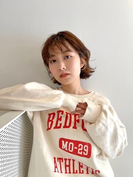 ワイビー グリーン リル(y.be green rel) #ショート　#パーマ