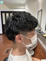 アームズ キューブ メンズ(arms cube mens)&nbsp;パーマスタイル