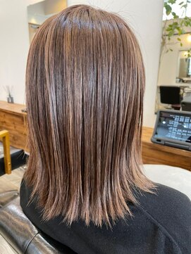 フラッグ ヘアー 天神西通り店(Flag HAIR) 白髪ぼかしハイライト