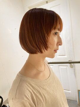 パーク(PARK) マッシュボブミニボブ前髪カットフェイスレイヤーボブ