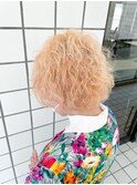 ミセスブロンドヘアー/大人ガーリー/モード