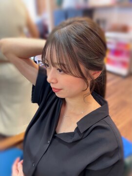 ピンクベルベット(PINKVELVET) こだわり顔周りカット