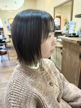プリモ ココ 鍋島店(Primo coco.) 切りっぱなしボブ