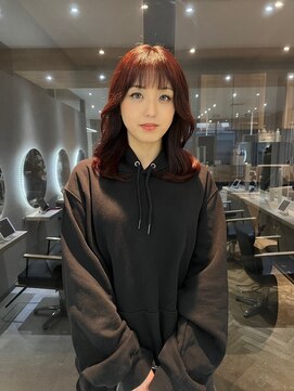 ジーナ 北千住ミルディス通り(Zina) 韓国レイヤーウェーブパーマ【Zina北千住ミルディス通り】