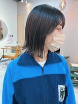 シビバイレボ(CIBI by revo)&nbsp;地毛風カラー/ナチュラルレイヤーカット/ショートボブ[船橋]