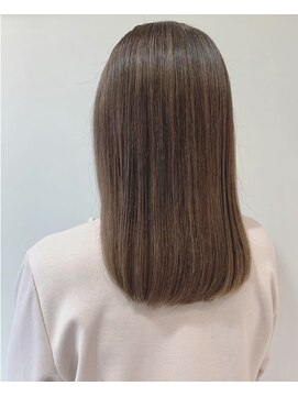 ヘアーアンドメイク アンジュ 中野店(Hair&Make ange) フレーバーカラー×マットベージュ