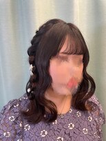 マーズ(Hair&Make Mars+)&nbsp;波巻きアレンジ