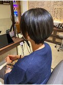 ナチュラルショートブラウン