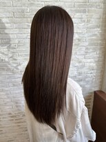 ビオトープ(biotope)&nbsp;髪質改善トリートメント×ピンクブラウン