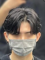 センス 渋谷 宇田川交番前(SENSE)&nbsp;毛流れセンターパート/メンズカット/刈り上げ/メンズパーマ