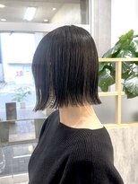 ミモザ(Mimosa)&nbsp;《Mimosa》 切りっぱなしボブ/ブルーアッシュ