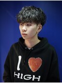 10代20代メンズカットシャドウパーマメンズパーマ