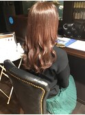 秋冬にオススメ暖色ヘアカラー