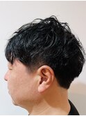 2ブロックナチュラルパーマ