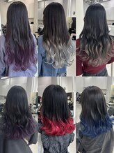 夕貴のオススメするイチオシグラデーションカラー♪[バレイヤージュ/グラデーション]