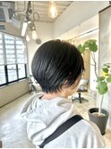 乾かすだけショートボブ