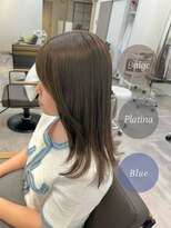 リリー 勝田台店(Lilly)&nbsp;〈Lilly勝田台 佐藤愛〉ブリーチなしWカラー＊